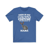 This Is My Human Costume I'm Really A Hare Shirt, Hare Lover Shirt, Hare Shirt, Rabbit Funny Gift, Animal Shirt Image 2