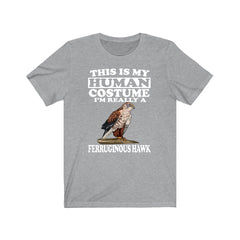 This is my human costume I am really a ferruginous hawk raptor tee