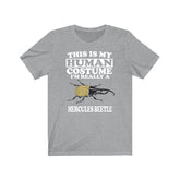 This Is My Human Costume I'm Really A Hercules Beetle Shirt, Hercules Beetle Lover Shirt, Beetle Shirt, Beetle Funny Gift, Animal Shirt Image 1
