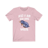 Just A Boy Who Loves Moles Shirt, Moles Lover Shirt, Mole Shirt, Mole Lover Gift, Animal Adult Kids T-Shirt Image 4