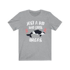 Orca T-Shirt for Boys - orca killer whale print design