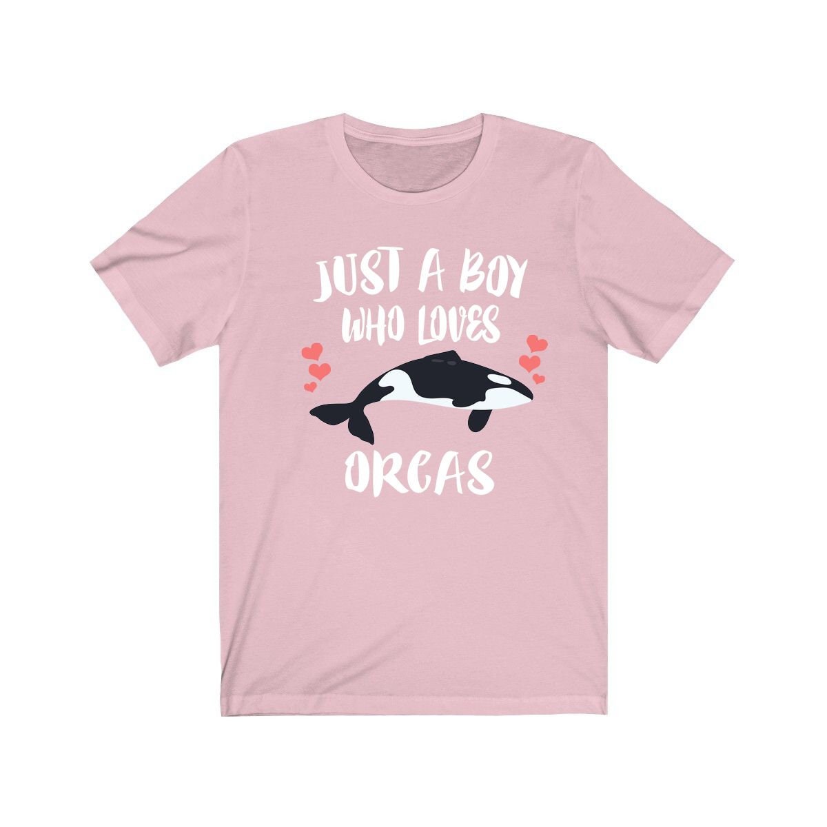 Orca T-Shirt for Boys - orca killer whale print design