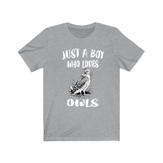Owl T-Shirt for Boys - owl print design