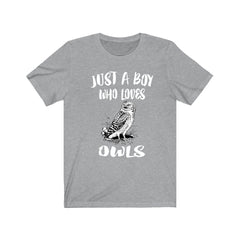 Owl T-Shirt for Boys - owl print design