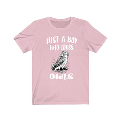 Owl T-Shirt for Boys - owl print design