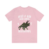 Just A Boy Who Loves Triceratops Dinosaur Shirt, Triceratops Lover Shirt, Dinosaur Shirt, Triceratops Lover, Animal Adult Kids Shirt Image 4