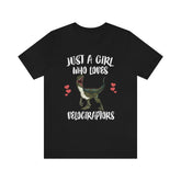 Just A Girl Who Loves Velociraptor Dinosaur Shirt, Velociraptor Lover Shirt, Dinosaur Lover Gift, Velociraptor Gift Adult Toddler Kids Shirt Image 1