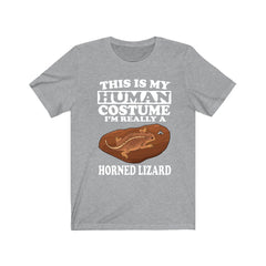This Is My Human Costume I'm Really A Horned Lizard Shirt - horned lizard print design