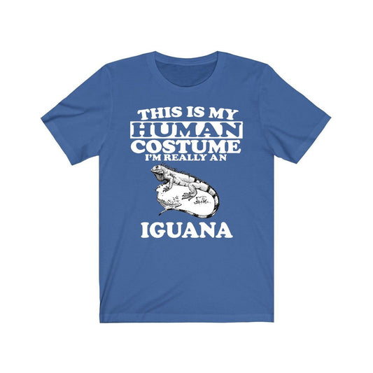 This is my human costume I am really an iguana exotic reptile lizard tee