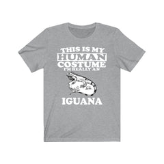 This is my human costume I am really an iguana exotic reptile lizard tee
