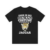 This Is My Human Costume I'm Really A Jaguar Shirt, Jaguar Lover Shirt, Jaguar Shirt, Jaguar Funny Gift, Animal Shirt Image 1