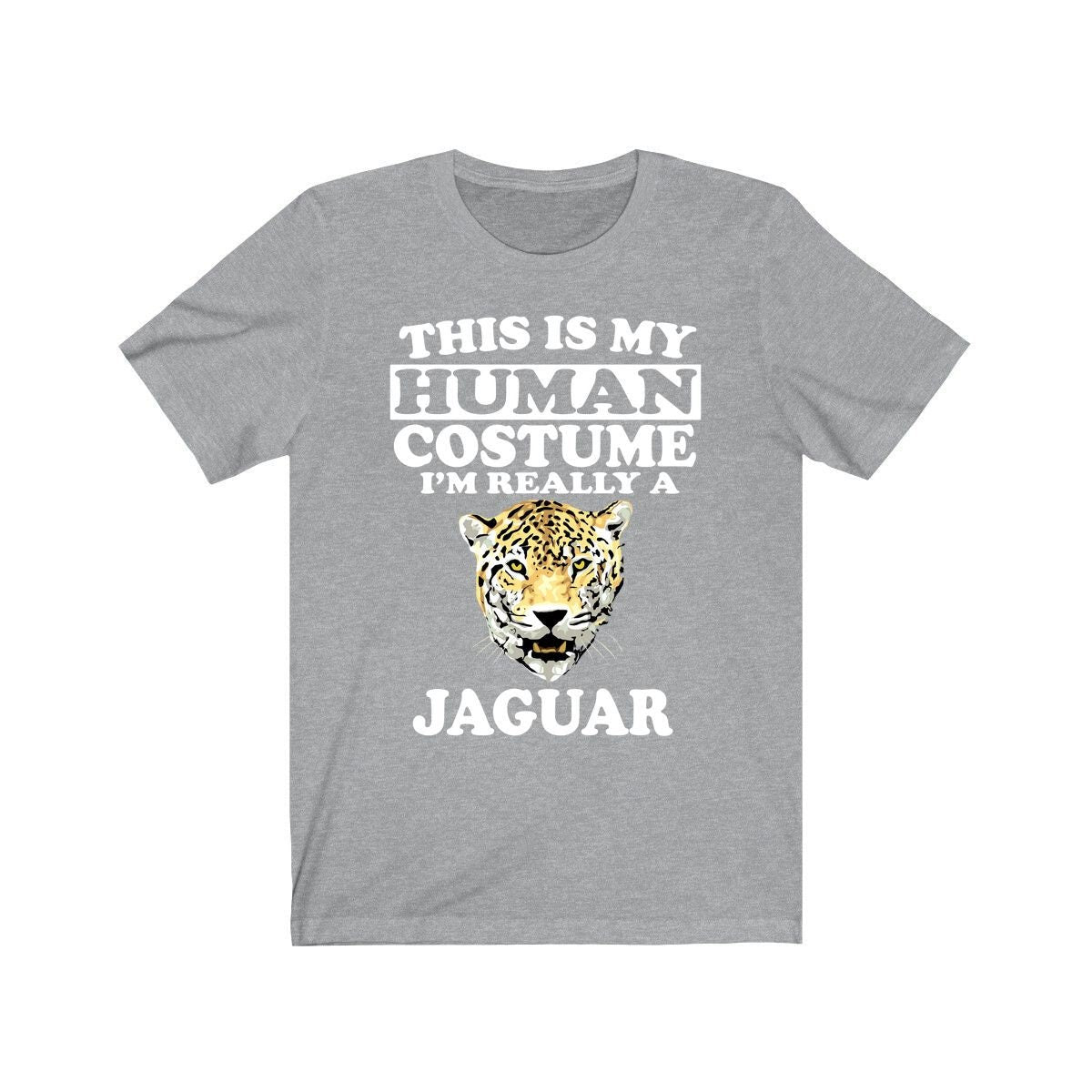 This is my human costume I am really a jaguar rainforest big cat tee