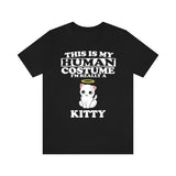 This Is My Human Costume I'm Really A Kitty Cat Shirt, Cat Lover Shirt, Cat Shirt, Cat Funny Gift, Animal Shirt Image 1