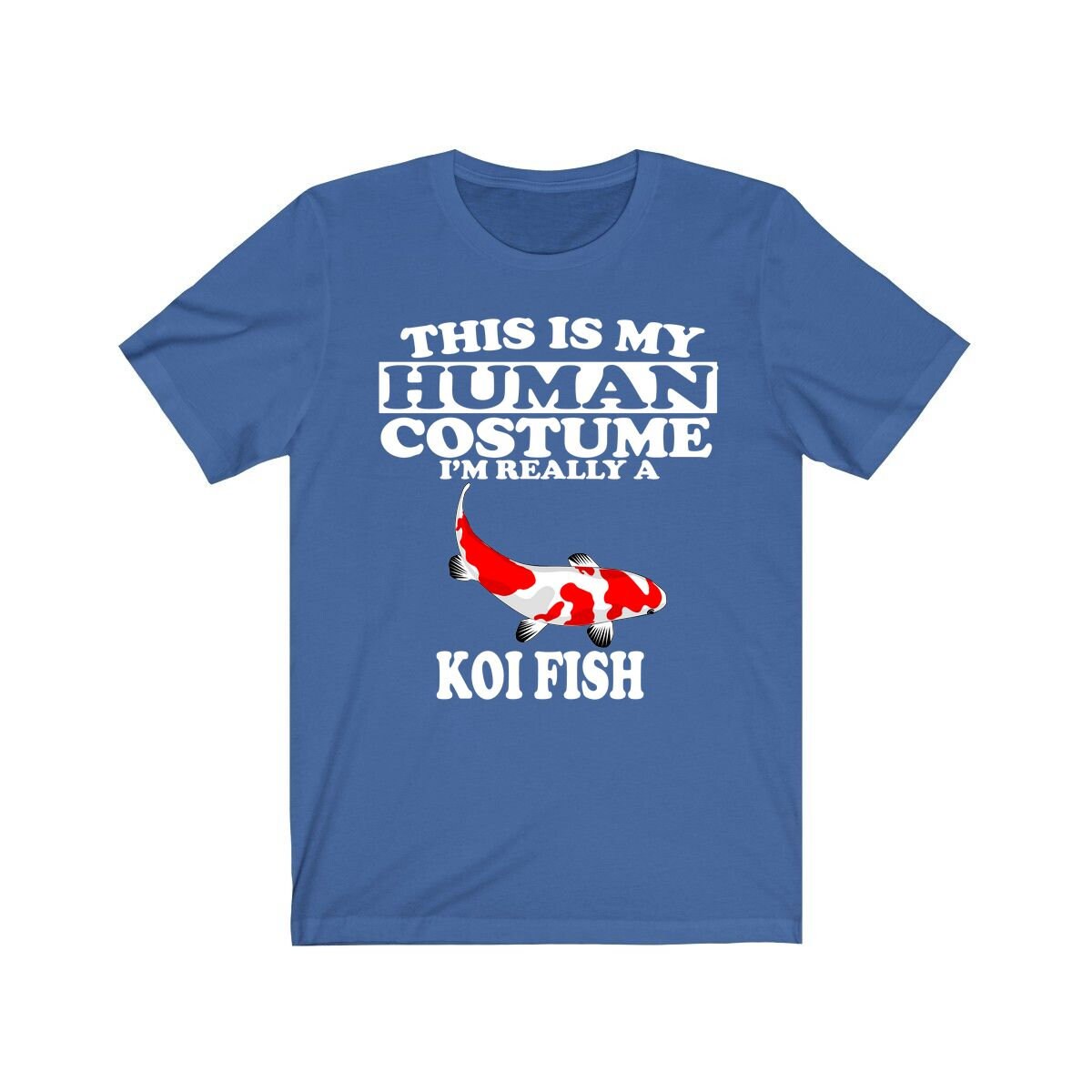 Koi Fish Human Costume Shirt - koi fish print design