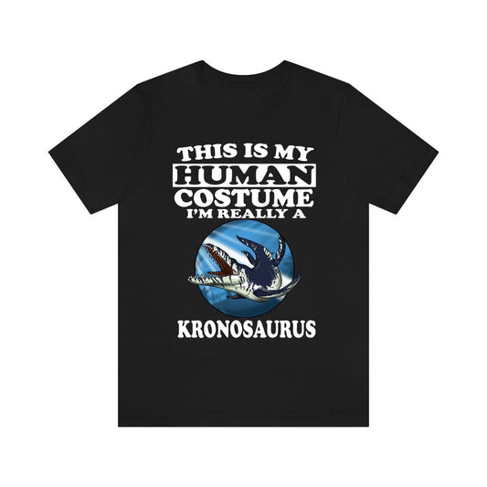 This Is My Human Costume I'm Really A Kronosaurus Dinosaur Shirt, Kronosaurus Lover Shirt, Dinosaur Shirt, Dinosaur Funny Gift, Animal Shirt Image 1