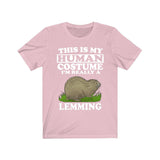 This Is My Human Costume I'm Really A Lemming Shirt, Lemming Lover Shirt, Lemming Shirt, Lemming Funny Gift, Animal Shirt Image 4
