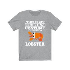 This Is My Human Costume I'm Really A Lobster Shirt - lobster print design