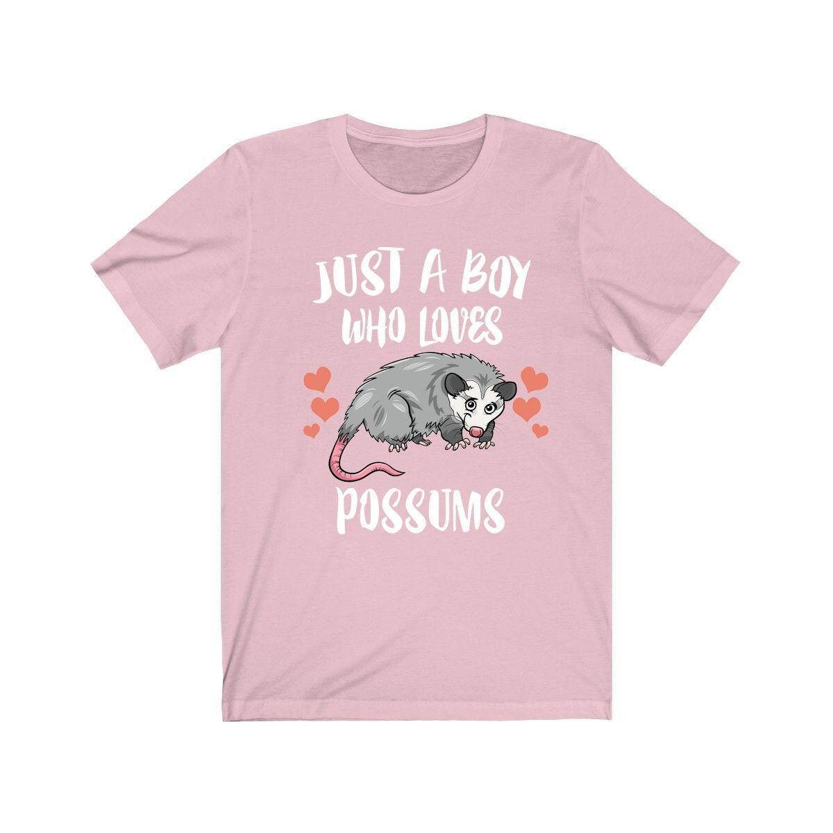 Just A Boy Who Loves Possums Shirt - possum print design