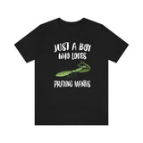 Just A Boy Who Loves Praying Mantis Shirt, Praying Mantis Lover Shirt, Praying Mantis Shirt, Praying Mantis Lover Gift, Animal Shirt Image 1