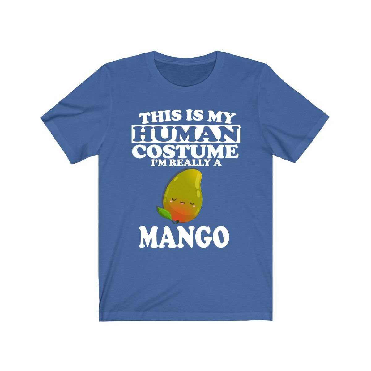 This Is My Human Costume I'm Really A Mango Shirt - mango print design