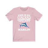 This Is My Human Costume I'm Really A Marlin Fish Shirt, Marlin Lover Shirt, Marlin Shirt, Fish Funny Gift, Animal Adult Kids Shirt Image 4