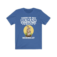 This Is My Human Costume I'm Really A Meerkat Shirt - meerkat print design