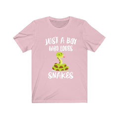 Snake Lover T-Shirt for Boys - snake print design