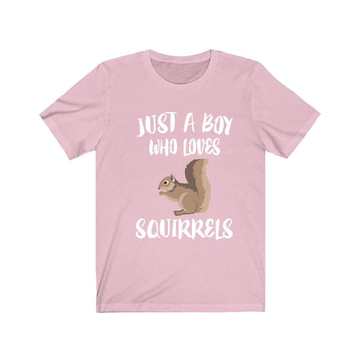 Just A Boy Who Loves Squirrels Shirt - squirrel print design