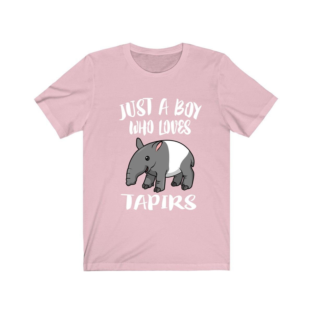 Tapir Lover T-Shirt for Boys - tapir print design