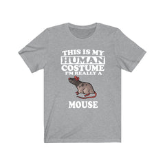 This Is My Human Costume I'm Really A Mouse Shirt - mouse print design