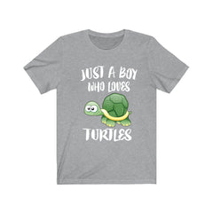 Just A Boy Who Loves Turtles Shirt - turtle print design