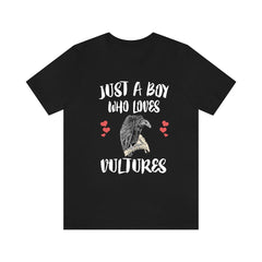 Just A Boy Who Loves Vultures Birds Shirt - vulture print design