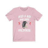 Just A Boy Who Loves Vultures Bird Shirt, Vulture Lover Shirt, Vulture Shirt, Birding Lover Gift, Animal Shirt Image 4