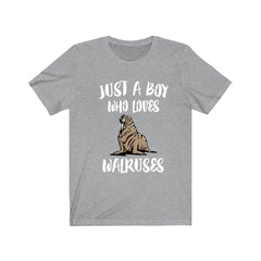 Walrus T-Shirt for Boys - walrus print design