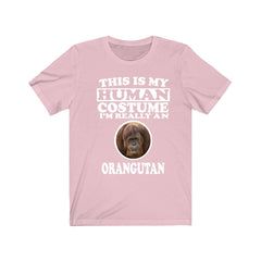This Is My Human Costume I'm Really An Orangutan Shirt - orangutan print design