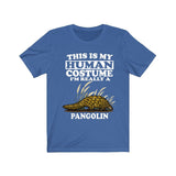This Is My Human Costume I'm Really A Pangolin Shirt, Pangolin Lover Shirt, Pangolin Shirt, Pangolin Funny Gift, Animal Adult Kids Image 3