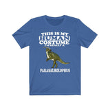 This Is My Human Costume I'm Really A Parasaurolophus Dinosaur Shirt, Dinosaur Lover Shirt, Dinosaur Funny Gift, Animal Adult Kids Image 2