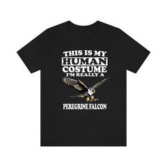 This Is My Human Costume I'm Really A Peregrine Falcon Shirt - Peregrine Falcon print