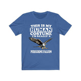 This Is My Human Costume I'm Really A Peregrine Falcon Bird Shirt, Falcon Lover Shirt, Birding Shirt, Bird Funny Gift, Animal Adult Kids Image 2