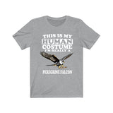 This Is My Human Costume I'm Really A Peregrine Falcon Bird Shirt, Falcon Lover Shirt, Birding Shirt, Bird Funny Gift, Animal Adult Kids Image 3