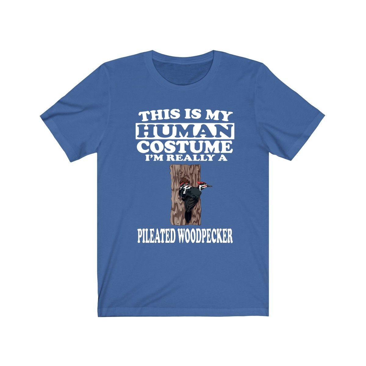 Pileated Woodpecker Human Costume Shirt - woodpecker print design