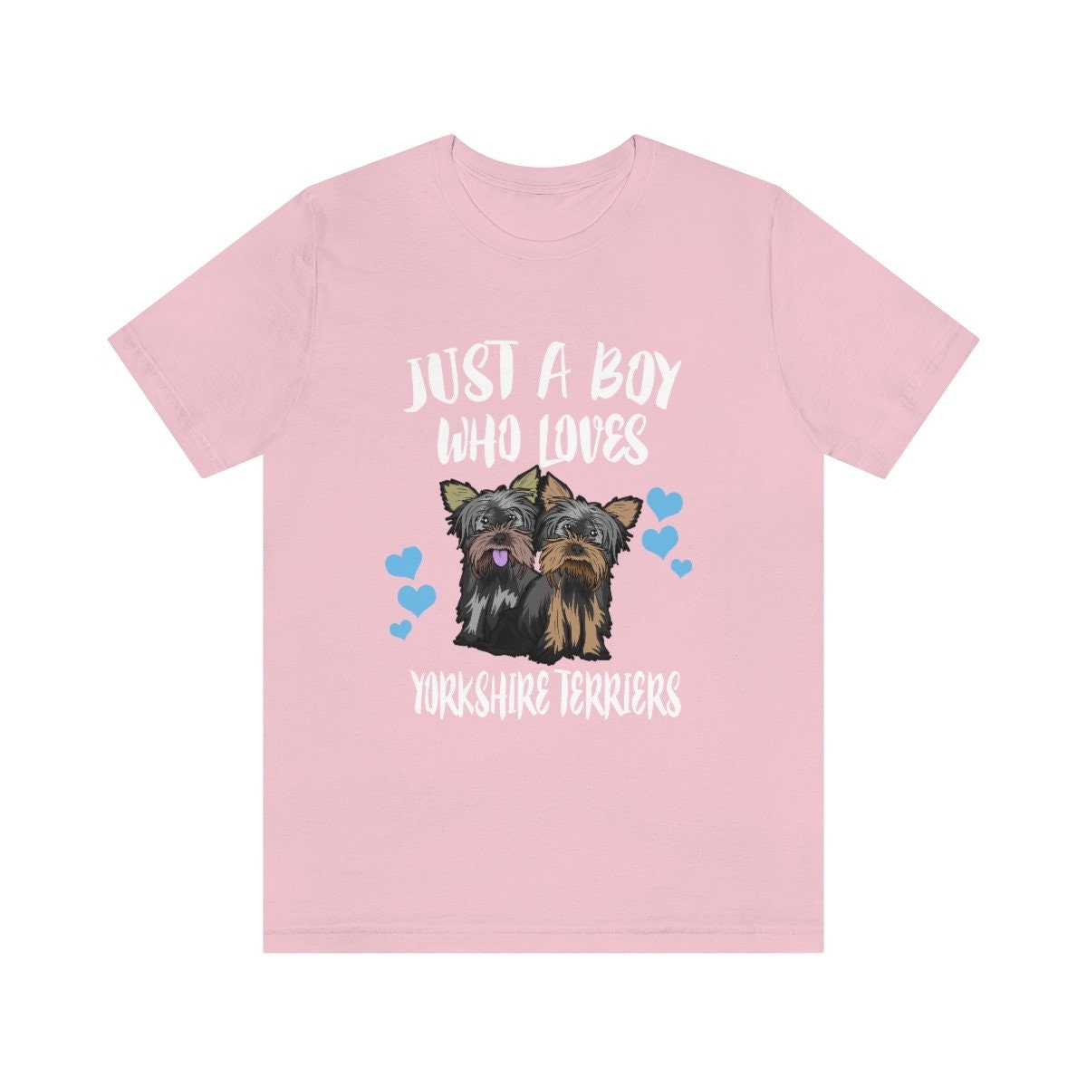 Boy Who Loves Yorkshire Terriers Shirt - Yorkshire Terrier print design