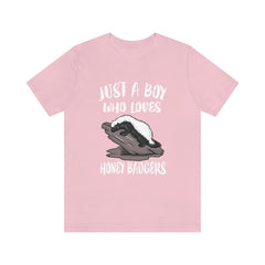 Honey Badger T-Shirt for Boys - honey badger print design