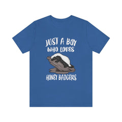 Honey Badger T-Shirt for Boys - honey badger print design