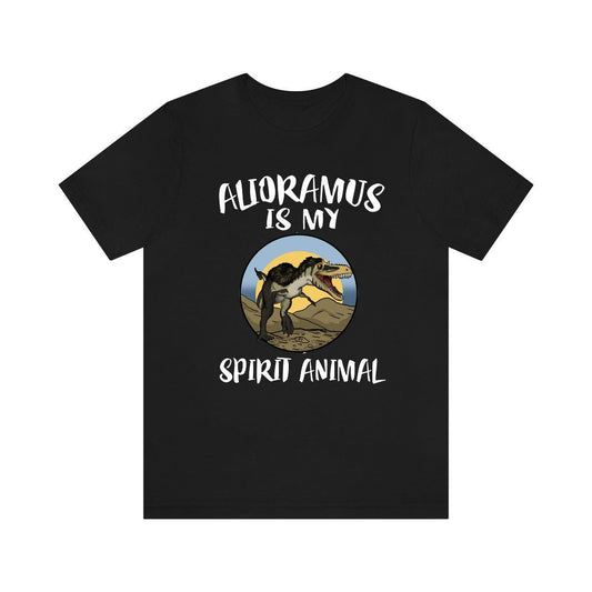 Alioramus is my spirit animal Mongolian tyrannosaurid dinosaur tee