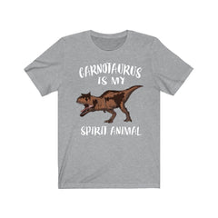 Carnotaurus Is My Spirit Animal Shirt - carnotaurus print design