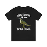 Parasaurolophus Is My Spirit Animal Shirt, Parasaurolophus Lover Shirt, Dinosaur shirt, Dinosaur Lover Gift Animal Adult Toddler T-Shirt Image 1
