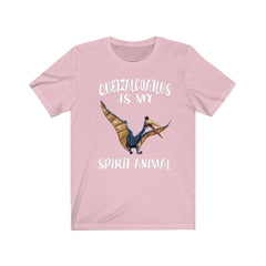Quetzalcoatlus Spirit Animal T-Shirt - quetzalcoatlus print design