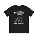 Triceratops Is My Spirit Animal Shirt, Triceratops Lover Shirt, Dinosaur shirt, Dinosaur Lover Gift Animal Adult Toddler Kids T-Shirt Image 2