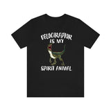 Velociraptor Is My Spirit Animal Shirt, Velociraptor Lover Shirt, Dinosaur shirt, Dinosaur Lover Gift Animal Adult Toddler Kids T-Shirt Image 2